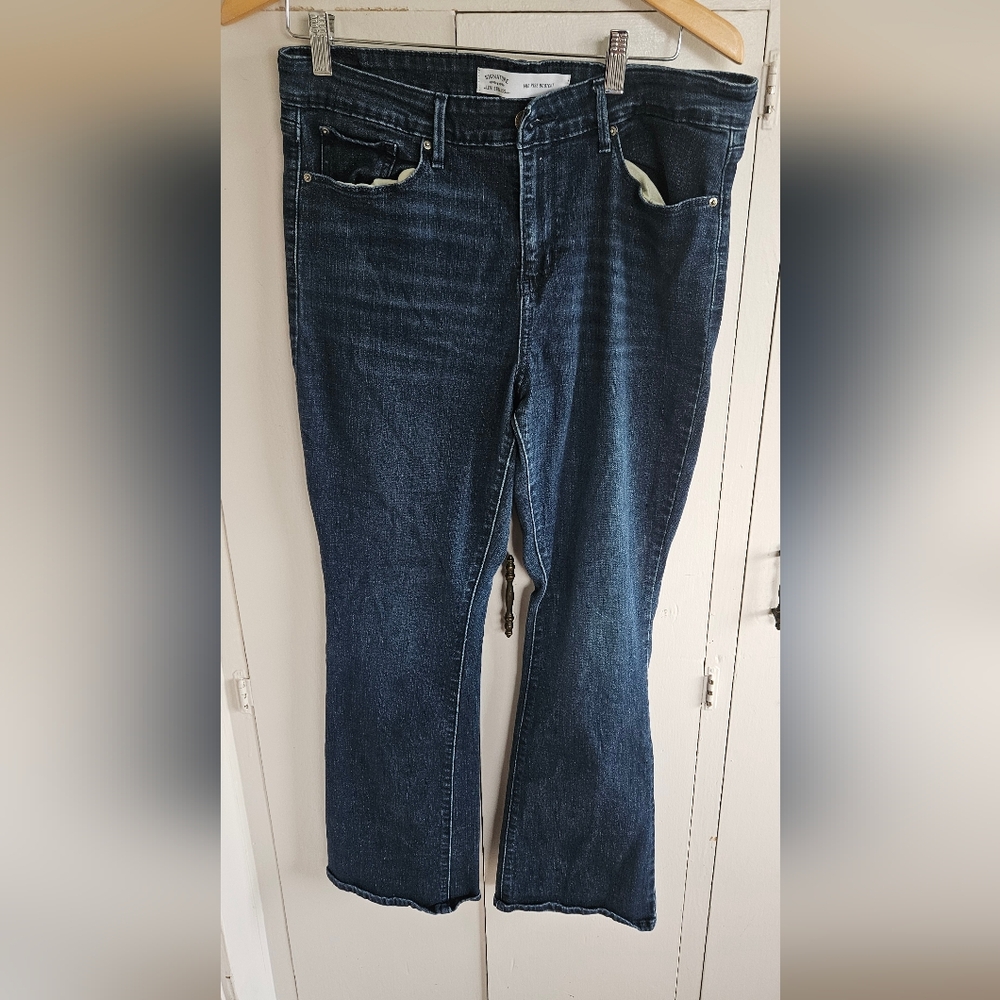 Signature by Levi Strauss Dark Blue Women Jeans